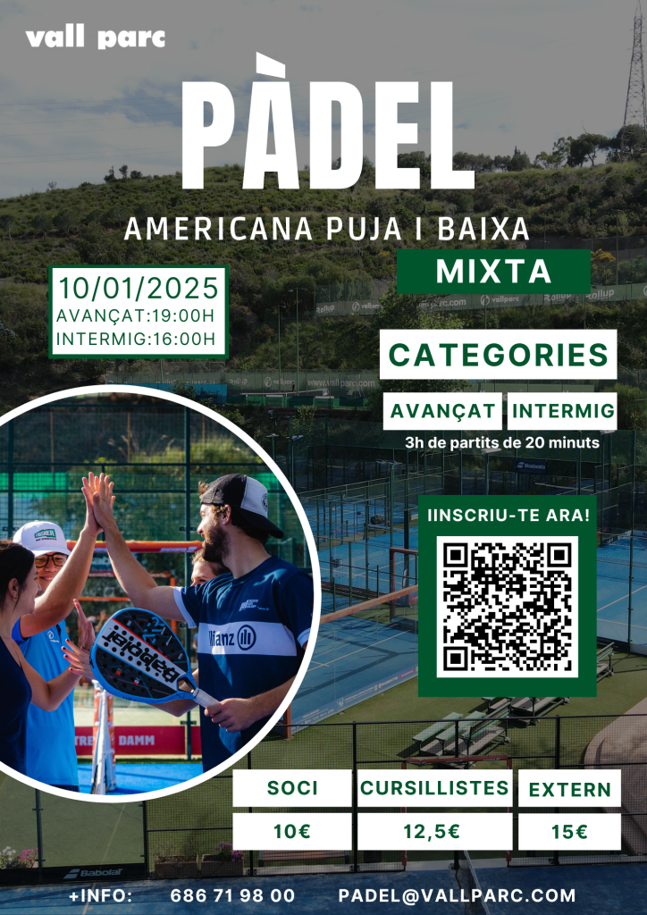 americana de padel en vall parc