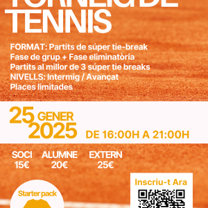 torneo tenis en vall parc