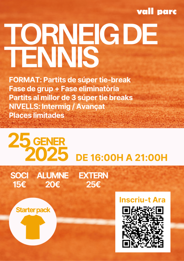 torneo tenis en vall parc